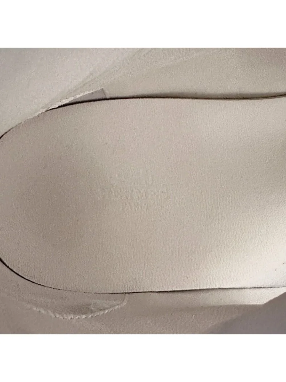 Hermes District Leather High Cut Sneakers White